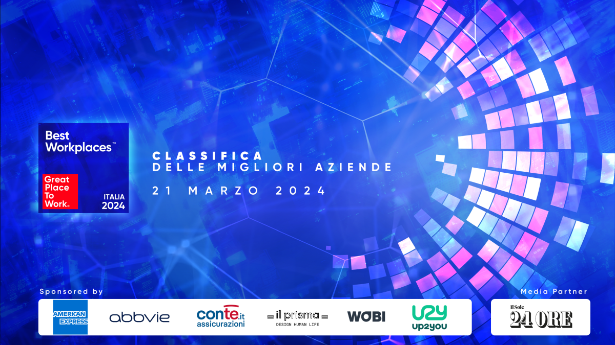 Evento Classifica Best Workplaces Italia 2024